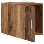 vidaXL Nástenná skrinka Staré drevo 40 x 42,5 x 40 cm PB – Obrázok 2