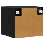 vidaXL Nástenná skrinka Čierny dub 45 x 42,5 x 40 cm Kompozitné drevo – Obrázok 4