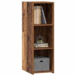 vidaXL Servírovacia skriňa Staré drevo 30 x 41 x 93 cm – Obrázok 2