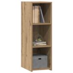 vidaXL Servírovacia skriňa Dub artisan 30 x 41 x 93 cm – Obrázok 2