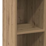 vidaXL Servírovacia skriňa Dub artisan 30 x 41 x 93 cm – Obrázok 5