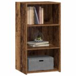 vidaXL Servírovacia skriňa Staré drevo 50 x 41 x 93 cm – Obrázok 2