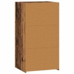 vidaXL Servírovacia skriňa Staré drevo 50 x 41 x 93 cm – Obrázok 4