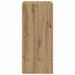 vidaXL Servírovacia skriňa Dub artisan 70 x 41 x 93 cm – Obrázok 3