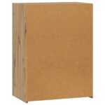 vidaXL Servírovacia skriňa Dub artisan 70 x 41 x 93 cm – Obrázok 4