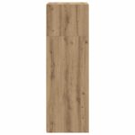 vidaXL Highboard Dub artisan 30 x 41 x 124 cm Kompozitné drevo – Obrázok 3
