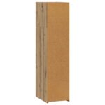 vidaXL Highboard Dub artisan 30 x 41 x 124 cm Kompozitné drevo – Obrázok 4