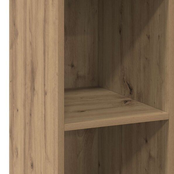 vidaXL Highboard Dub artisan 30 x 41 x 124 cm Kompozitné drevo – Obrázok 5