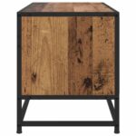 vidaXL TV skrinka 80 x 34,5 x 40 cm Staré drevo Kompozitné drevo – Obrázok 4