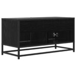 vidaXL TV skrinka 80 x 34,5 x 40 cm Čierny dub Kompozitné drevo – Obrázok 5