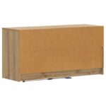 vidaXL TV skrinka 100 x 34 x 50 cm Dub artisan Kompozitné drevo – Obrázok 4