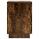 vidaXL Nočný stolík 2 ks Dymový dub 33,5 x 34,5 x 50 cm – Obrázok 5