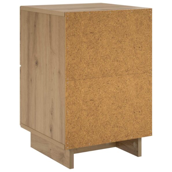 vidaXL Nočný stolík 2 ks Dub artisan 33,5 x 34,5 x 50 cm – Obrázok 6