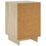 vidaXL Nočný stolík 2 pcs Dub sonoma 33,5 x 34,5 x 50 cm – Obrázok 6