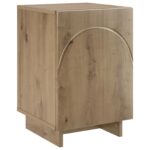 vidaXL Nočný stolík Dub artisan 33,5 x 34,5 x 50 cm Kompozitné drevo – Obrázok 2