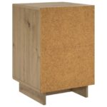 vidaXL Nočný stolík Dub artisan 33,5 x 34,5 x 50 cm Kompozitné drevo – Obrázok 6
