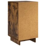 vidaXL Nočný stolík 2 pcs Dymový dub 33,5 x 34,5 x 60 cm – Obrázok 6