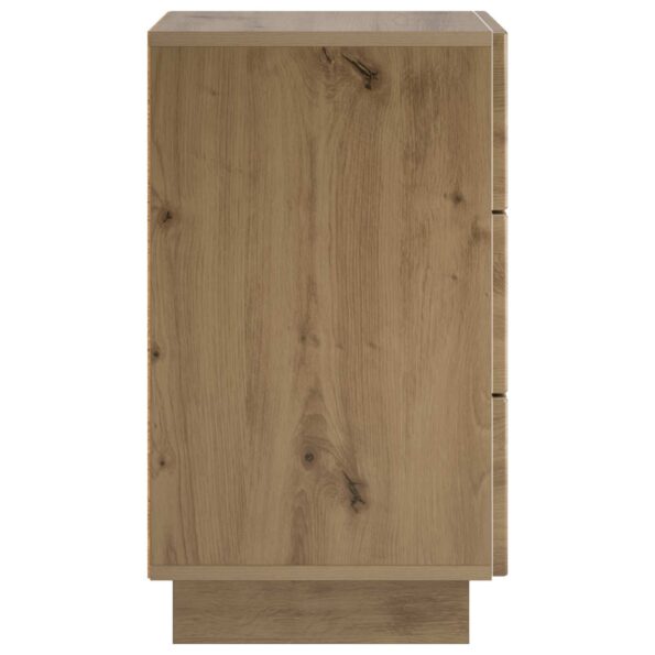 vidaXL Nočný stolík 2 pcs Dub artisan 33,5 x 34,5 x 60 cm – Obrázok 5