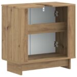 vidaXL Kúpeľňová skrinka pod umývadlo EDE Dub artisan – Obrázok 5