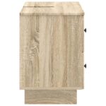 vidaXL Kúpeľňová skrinka pod umývadlo EDE Dub sonoma 82 x 41 x 59 cm – Obrázok 4