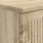vidaXL Kúpeľňová skrinka pod umývadlo EDE Dub sonoma 82 x 41 x 59 cm – Obrázok 7