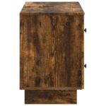 vidaXL Kúpeľňová skrinka pod umývadlo EDE Dymový dub 82 x 41 x 59 cm – Obrázok 4
