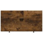 vidaXL Kúpeľňová skrinka pod umývadlo EDE Dymový dub 82 x 41 x 59 cm – Obrázok 6