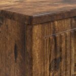 vidaXL Kúpeľňová skrinka pod umývadlo EDE Dymový dub 82 x 41 x 59 cm – Obrázok 7