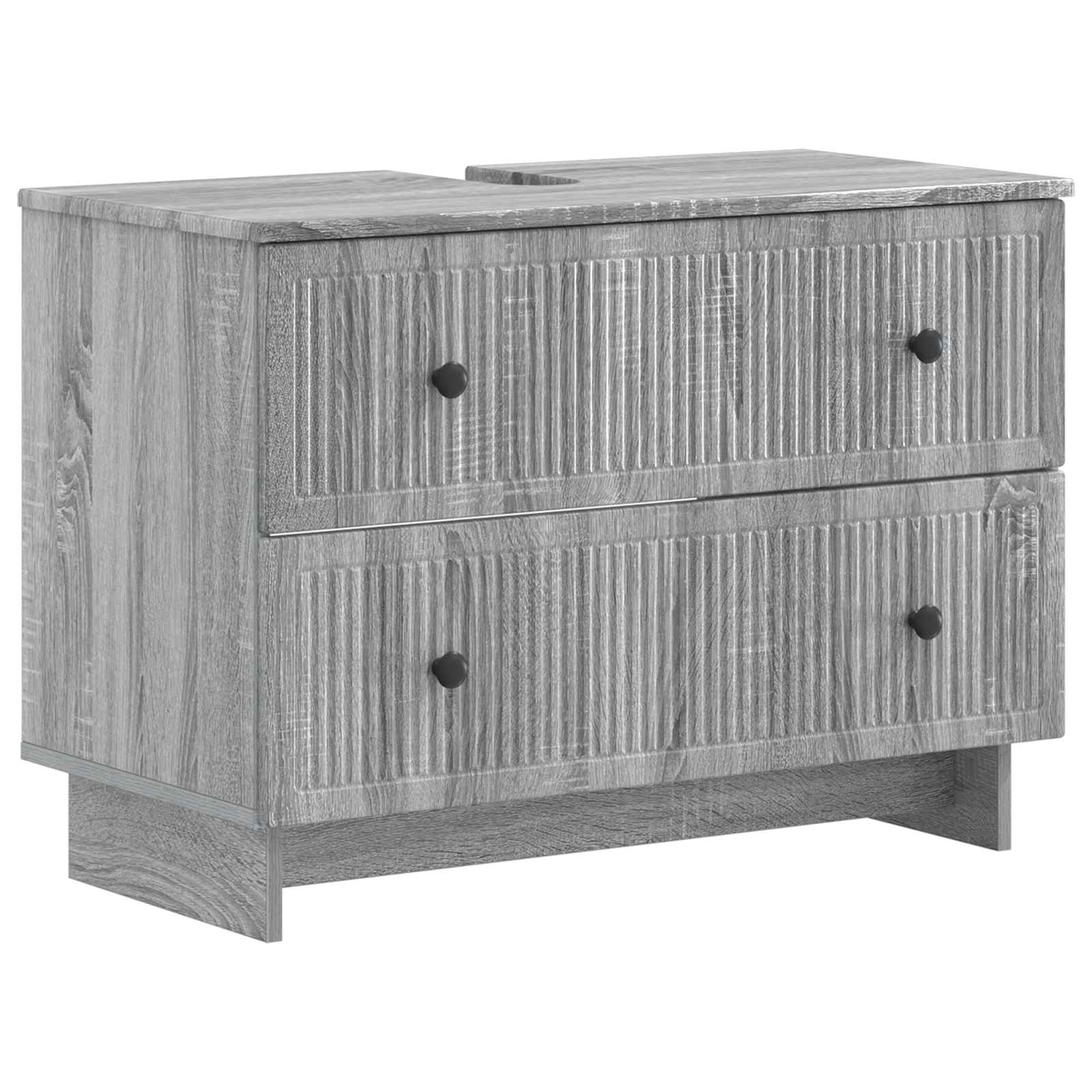 895921_1.jpg vidaXL Kúpeľňová skrinka pod umývadlo EDE Sivý Sonoma 82 x 41 x 59 cm – Obrázok 1