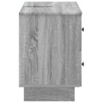 vidaXL Kúpeľňová skrinka pod umývadlo EDE Sivý Sonoma 82 x 41 x 59 cm – Obrázok 4
