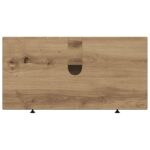vidaXL Kúpeľňová skrinka pod umývadlo EDE Dub artisan 82 x 41 x 59 cm – Obrázok 6