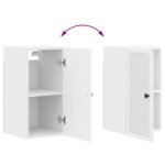 vidaXL Kúpeľňová nástenná skriňa EDE Biela 30 x 31 x 59 cm – Obrázok 7