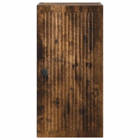vidaXL Kúpeľňová nástenná skriňa EDE Dymový dub 30 x 31 x 59 cm – Obrázok 3