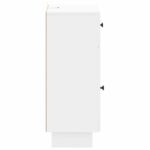 vidaXL Kúpeľňová úložná skriňa EDE Biela 30 x 31 x 80 cm – Obrázok 4