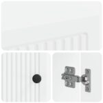 vidaXL Kúpeľňová úložná skriňa EDE Biela 30 x 31 x 80 cm – Obrázok 6