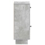 vidaXL Kúpeľňová úložná skriňa EDE Betónovo sivá 30 x 31 x 80 cm – Obrázok 4