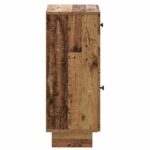 vidaXL Kúpeľňová úložná skriňa EDE Staré drevo 30 x 31 x 80 cm – Obrázok 4