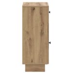 vidaXL Kúpeľňová úložná skriňa EDE Dub artisan 30 x 31 x 80 cm – Obrázok 4