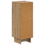 vidaXL Kúpeľňová úložná skriňa EDE Dub artisan 30 x 31 x 80 cm – Obrázok 5