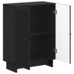 vidaXL Kúpeľňová úložná skriňa EDE Čierna 59,5 x 31 x 80 cm – Obrázok 2