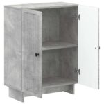 vidaXL Kúpeľňová úložná skriňa EDE Betónovo sivá 59,5 x 31 x 80 cm – Obrázok 2