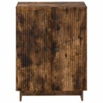 vidaXL Kúpeľňová úložná skriňa EDE Dymový dub 59,5 x 31 x 80 cm – Obrázok 3