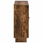 vidaXL Kúpeľňová úložná skriňa EDE Dymový dub 59,5 x 31 x 80 cm – Obrázok 4