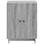 vidaXL Kúpeľňová úložná skriňa EDE Sivý Sonoma 59,5 x 31 x 80 cm – Obrázok 3