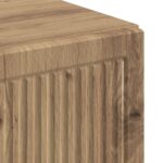vidaXL Kúpeľňová úložná skriňa EDE Dub artisan 59,5 x 31 x 80 cm – Obrázok 6