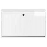 vidaXL Nástenný botník EDE 71 x 17 x 43 cm Kompozitné drevo – Obrázok 3