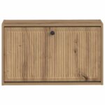 vidaXL Nástenný botník EDE 71 x 17 x 43 cm Kompozitné drevo – Obrázok 3
