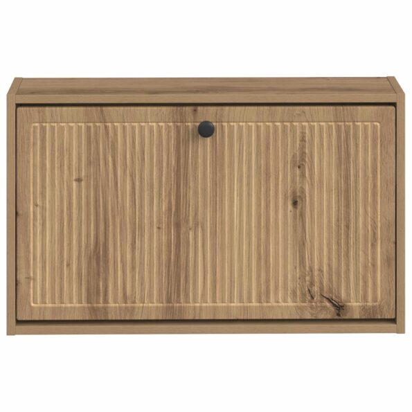 vidaXL Nástenný botník EDE 71 x 17 x 43 cm Kompozitné drevo – Obrázok 3