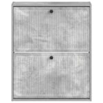 vidaXL Nástenný botník EDE 71 x 17 x 86 cm Kompozitné drevo – Obrázok 3