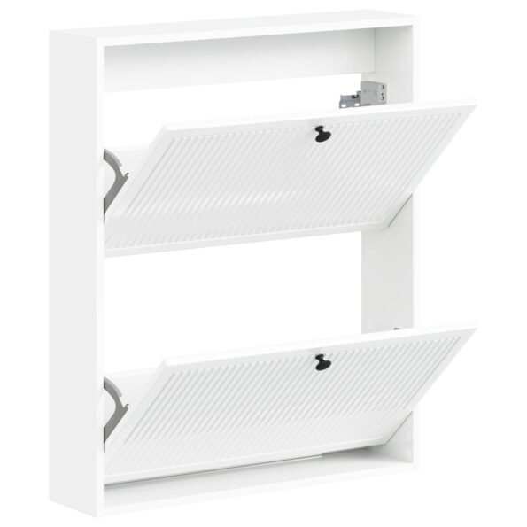vidaXL Nástenný botník EDE 71 x 17 x 86 cm Kompozitné drevo – Obrázok 2